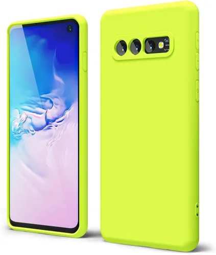 Vista 252 de oakxco Funda para teléfono Samsung Galaxy S8 de silicona líquida, delgada y fina de gel de goma suave TPU cubierta protectora simple llana