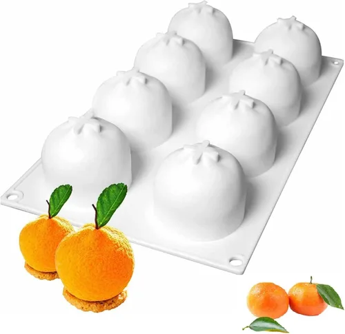 Vista 7 de Moldes de silicona para hornear pasteles de mousse, moldes de caramelo de chocolate con cereza 3D, moldes de postre de silicona para pastelería