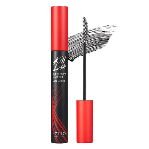 Vista 9 de CLIO Kill Lash - Juego de regalo de máscara de pestañas súper resistente al agua, juego de pestañas con rizado largo, mini rizador de volumen y 001