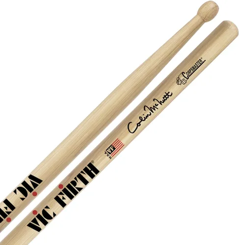 Vista 5 de Vic Firth Corpsmaster - Baqueta para redoblante con firma de Jeff Queen Solo Stick