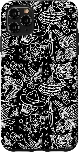 Vista 13 de Funda de arte de tatuaje tradicional americano para iPhone 17