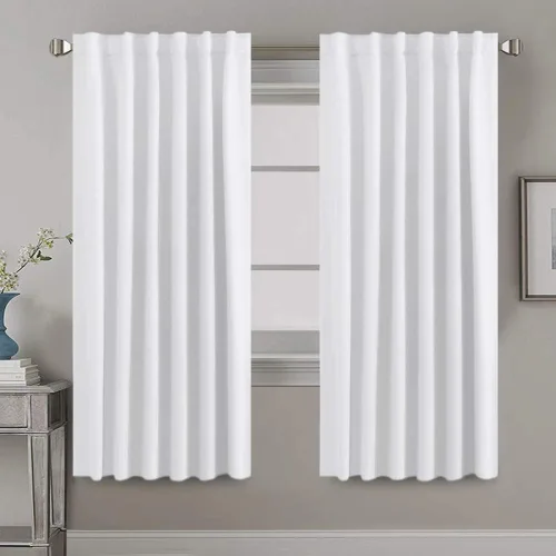 Vista 197 de H.VERSAILTEX Cortinas Opacas con Aislamiento Térmico, Paneles de Tratamiento de Ventanas que Oscurecen la Habitación, Cortinas Opacas para Sala