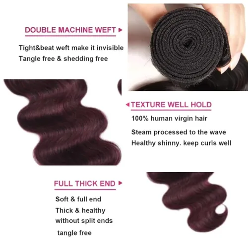 Vista 43 de Beauty Forever Yaki - Extensiones de cabello humano virgen mongol sin procesar, grado 12A, 3 paquetes de cabello humano virgen mongol sin procesar