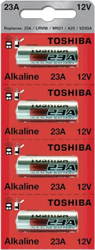 Vista 13 de TOSHIBA Batería alcalina 27A GP27A MN27 A27BP de 12 voltios (2 baterías)