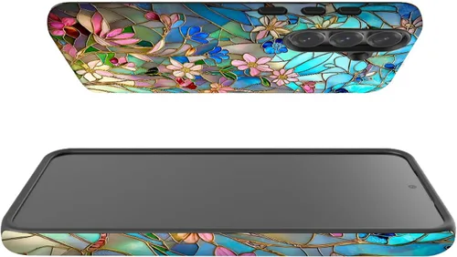 Vista 4 de Funda protectora para teléfono Samsung Galaxy S23 – Carcasa rígida de doble capa + cubierta de silicona – Funda protectora a prueba de golpes