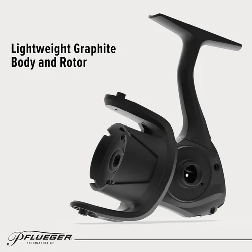 Vista 5 de Pflueger President – Carrete de pesca giratorio