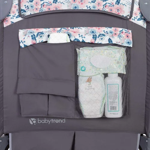 Vista 7 de Baby Trend Deluxe II Nursery Center, Bluebell, 41x47x22 pulgadas (paquete de 1)