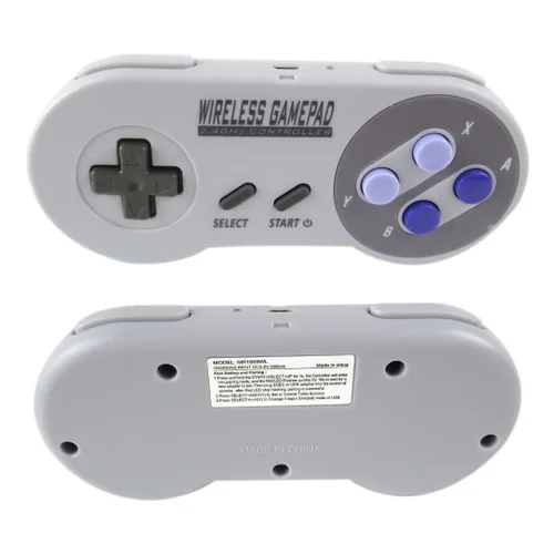 Vista 3 de 2 unids2.4 GHz controlador inalámbrico Gamepad para Nintendo SwitchPS miniSNES Classic Edition (Mini)NES Classic Edition Gamepad con receptor