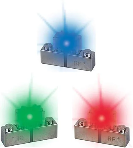 Vista 4 de E-Blox Power Blox Builder - Kit de bloques de construcción con luz LED 3D para niños a partir de 8 años