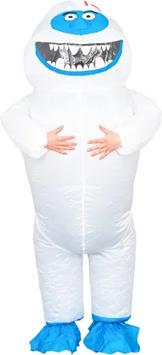 Vista 2 de Disfraz de Halloween inflable para cosplay, traje completo