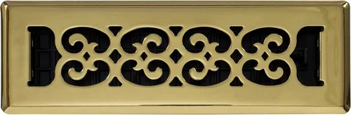Vista 3 de Placa embellecedora cromada Decor Grates con ornamento