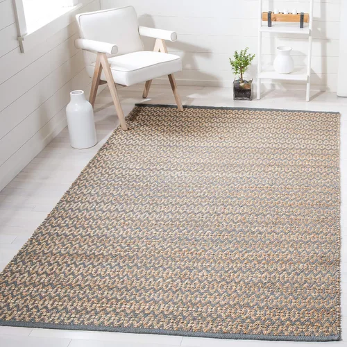 Vista 17 de SAFAVIEH Natural Fiber Collection Runner - 2'3" x 7', Natural & Black, Handmade Hemp, Ideal for The Living Room, Dining, Bedroom (NFB701Z)