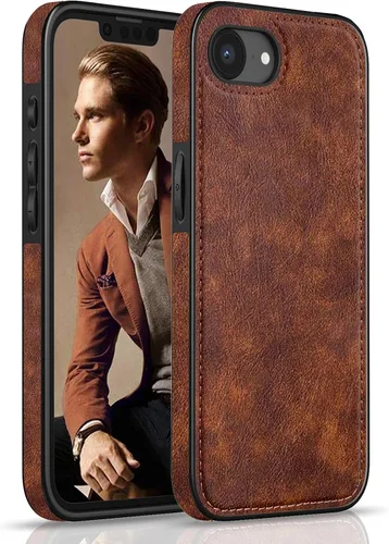 Vista 18 de LOHASIC Funda para iPhone 17e, para iPhone 16e, funda de cuero, delgada y delgada de lujo, agarre antideslizante, resistente a prueba de golpes