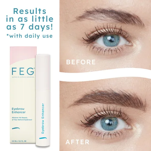Vista 6 de FEG - Suero para cejas con péptido, transparente, 0.1 fl oz