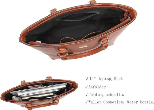 Vista 4 de YPuzro Bolsos para las mujeres cuero trabajo Tote Bolsas señoras moda hombro mano mano mano mano mano mano bolso bolso bolso bolso bolso bolso