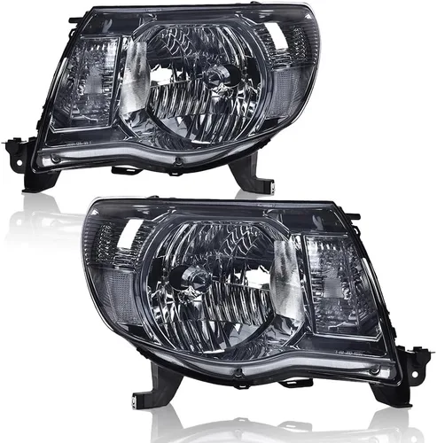 Vista 28 de GRAND ORANGE Headlights Compatible with Ford F150 Bronco 1992-1996 Chrome