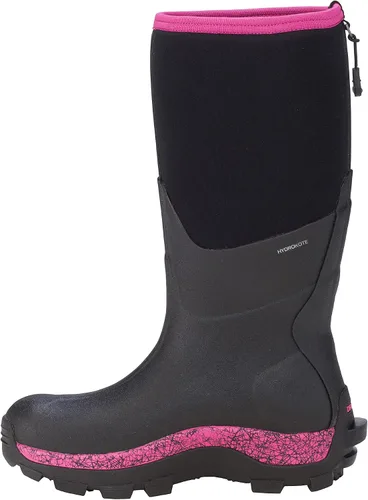 Vista 2 de Dryshod Arctic Storm Hi - Botas de meter para mujer, color negro