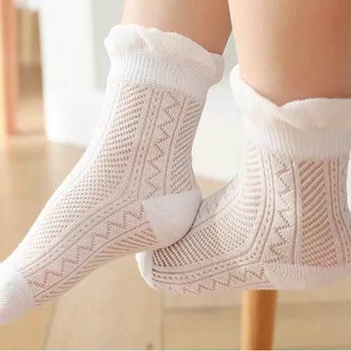 Vista 8 de Fatu Fashion - Pack de 5 calcetines para bebés recién nacidos para bebés y niños pequeños calcetines transpirables y suaves absorben el sudor