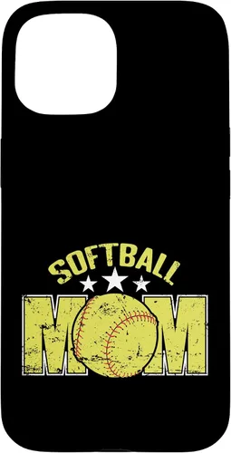 Vista 6 de Softball Mom Sports Parent Team Supporter Case for iPhone 16