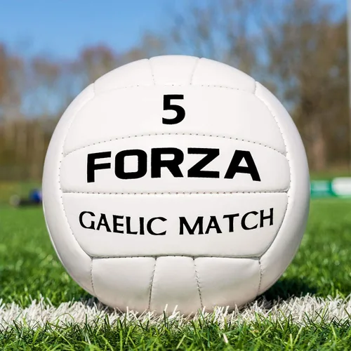 Vista 2 de FORZA Fútbol Gaélico Match Tamaño Oficial 100% cosido a mano talla 5