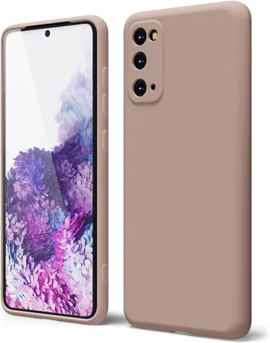 Vista 425 de oakxco Funda para teléfono Samsung Galaxy S8 de silicona líquida, delgada y fina de gel de goma suave TPU cubierta protectora simple llana
