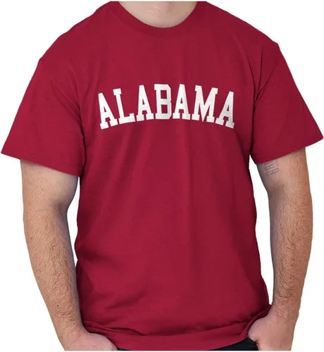 Vista 8 de Alabama Athletic Student Vacation Souvenir Graphic T Shirt hombres o mujeres