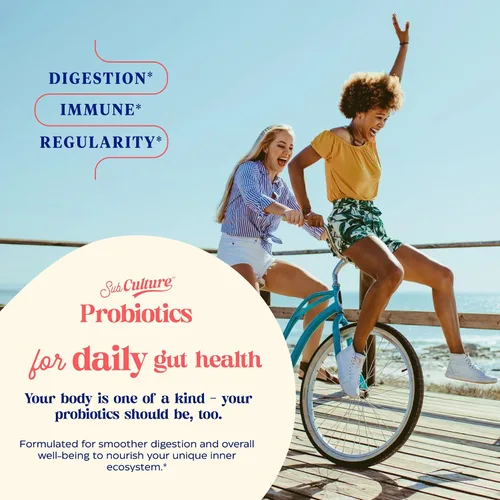Vista 3 de Enzymedica Digest Gold & SubCulture Probiótico para la salud intestinal diaria, suplemento de enzimas digestivas para mujeres y hombres, ayuda a