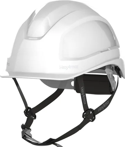 Vista 39 de HexArmor Casco de Seguridad Ceros® Casco Ceros® Duro Blanco
