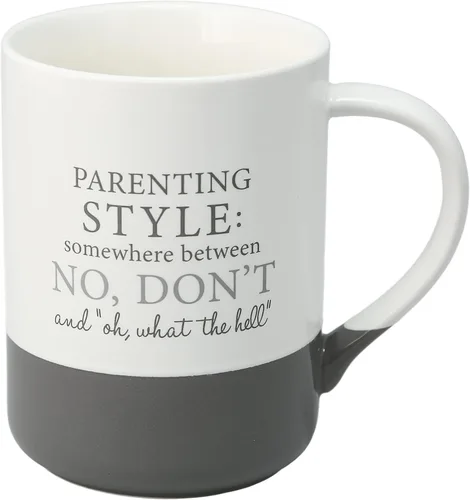 Vista 7 de Pavilion - Taza de café grande de 18 onzas, Some Moms Swear Too Much, It's Me. I'm Some Moms