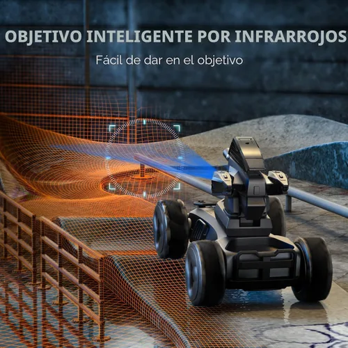 Vista 6 de Veeniix V997 RC Big Truck: Camión RC Grande 4X4 Todoterreno para Adultos, Auto RC Grande 1:10, Juguete Educativo STEM y Programación y Batalla