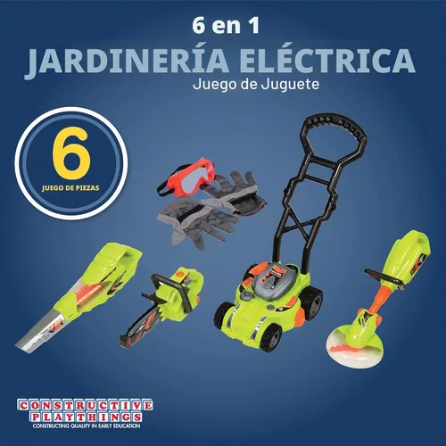 Vista 2 de Constructivo Playthings Poder Herramientas de jardín