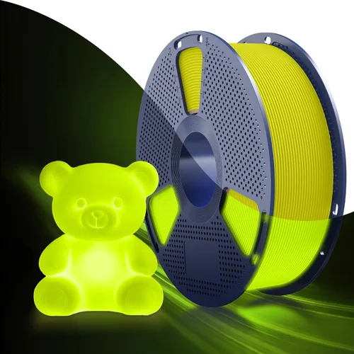 Vista 21 de SUNLU Filamento PETG de 0.07 in, 2.2 lbs, negro