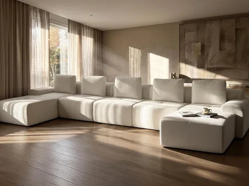 Vista 23 de Sofá de nube de gran tamaño en forma de U de 122 pulgadas, cómodos sofás modulares sin hueso para sala de estar, sofá modular con respaldo alto