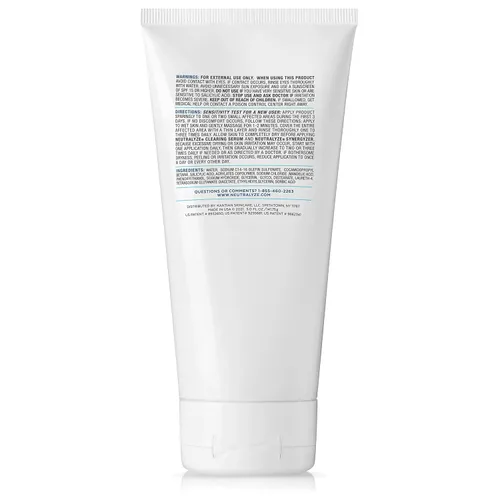 Vista 2 de Neutralyze Jabón facial de ácido mandélico para pieles propensas al acné, limpiador diario de ácido salicílico al 2% con sistema DuoClear, sin