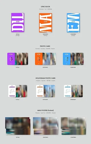 Vista 2 de Genie Music ENHYPEN - Dimension : Dilemma (1er álbum) [Scylla ver.]Álbum+CulturaRegalo coreano (pegatinas decorativas, tarjetas fotográficas)
