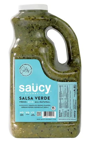 Vista 12 de Saucy Gourmet Salsa Chipotle – Salsa mexicana ahumada hecha por el chef con ajo asado e ingredientes frescos, sin agua añadida, sin conservantes