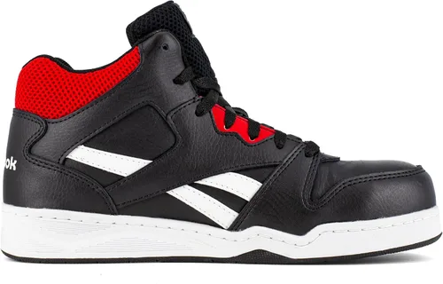 Vista 6 de Reebok Bb4500 - Zapatos deportivos de trabajo para hombre, diseño con puntera de seguridad y caña alta, Negro, 11 Wide