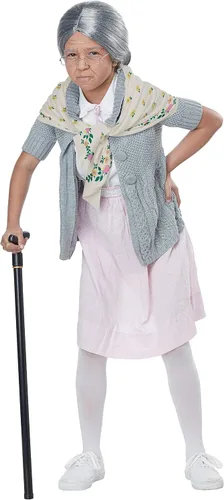 Vista 2 de California Costumes - Kit de disfraz infantil de abuela Babushka
