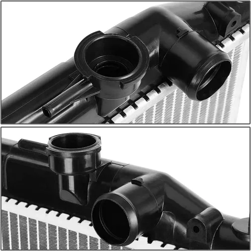 Vista 3 de DNA Motoring OEM-RA-2459 Repuesto de radiador de refrigeración de aluminio estilo OE compatible con Infiniti QX4 01-03 / 01-04 Pathfinder AT, 27