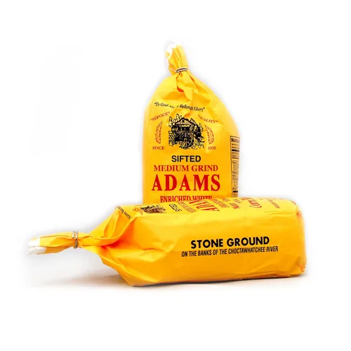 Vista 5 de Adams Sifted - Harina de maíz blanca de molienda media, 32 onzas, paquete de 2