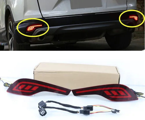 Vista 8 de Luz LED para parrilla delantera, señal de giro ámbar para Honda CRV 2017-2019