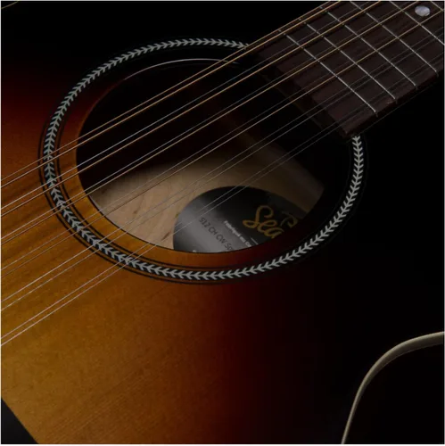 Vista 2 de SEAGULL S12 CH CW Spruce Sunburst GT Presys II
