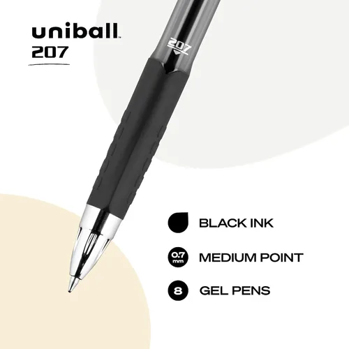 Vista 3 de uni-ball 207 - Bolígrafos de gel retráctiles