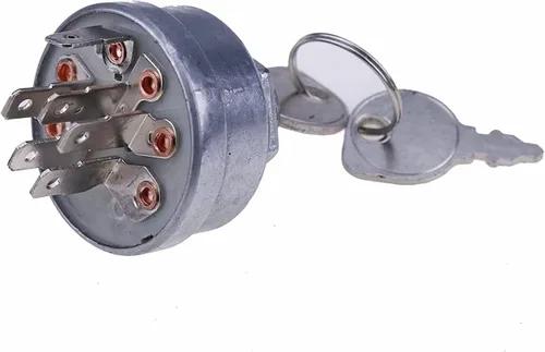 Vista 2 de DVPARTS Interruptor de encendido de arranque 109-4736 103-0206 88-9830 104-2541 430-334 compatible con cortacésped Exmark Toro