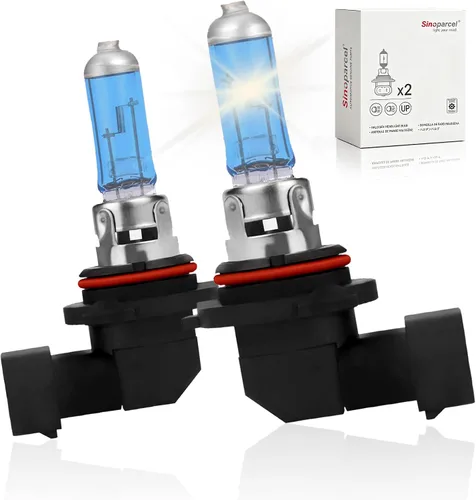 Vista 10 de Sinoparcel 9012 HIR2 Bombilla halógena para faros delanteros, color blanco Blanco dorado