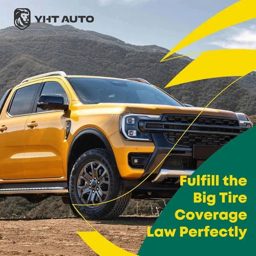 Vista 8 de YHTAUTO Defensas de guardabarros de estilo de fábrica OE con kit de herrajes compatibles con Chevy Silverado y GMC Sierra 1500/2500 1999-2006, 1500