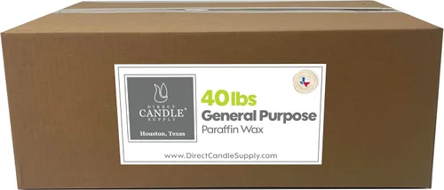 Vista 7 de Direct Candle Supply - Cera de vela de parafina para el hogar totalmente refinada de 10 libras, cera de parafina para fabricación de velas, cera