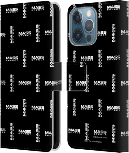 Vista 108 de Head Case Designs Funda de piel con licencia oficial de EA Bioware Mass Effect Cerberus Logo Graphics tipo cartera compatible con Apple iPhone 11