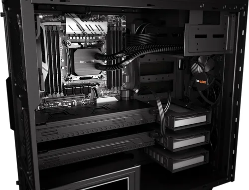 Vista 8 de be quiet! Pure Base 600 ATX Mid Tower Caja de PC 2 Ventiladores Pure Wings Preinstalados Negro BG021