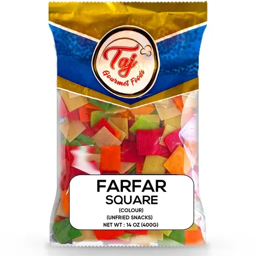 Vista 12 de TAJ Gourmet Farfar Fryums (tubo de pellets de trigo), 14.11 oz (Okra)